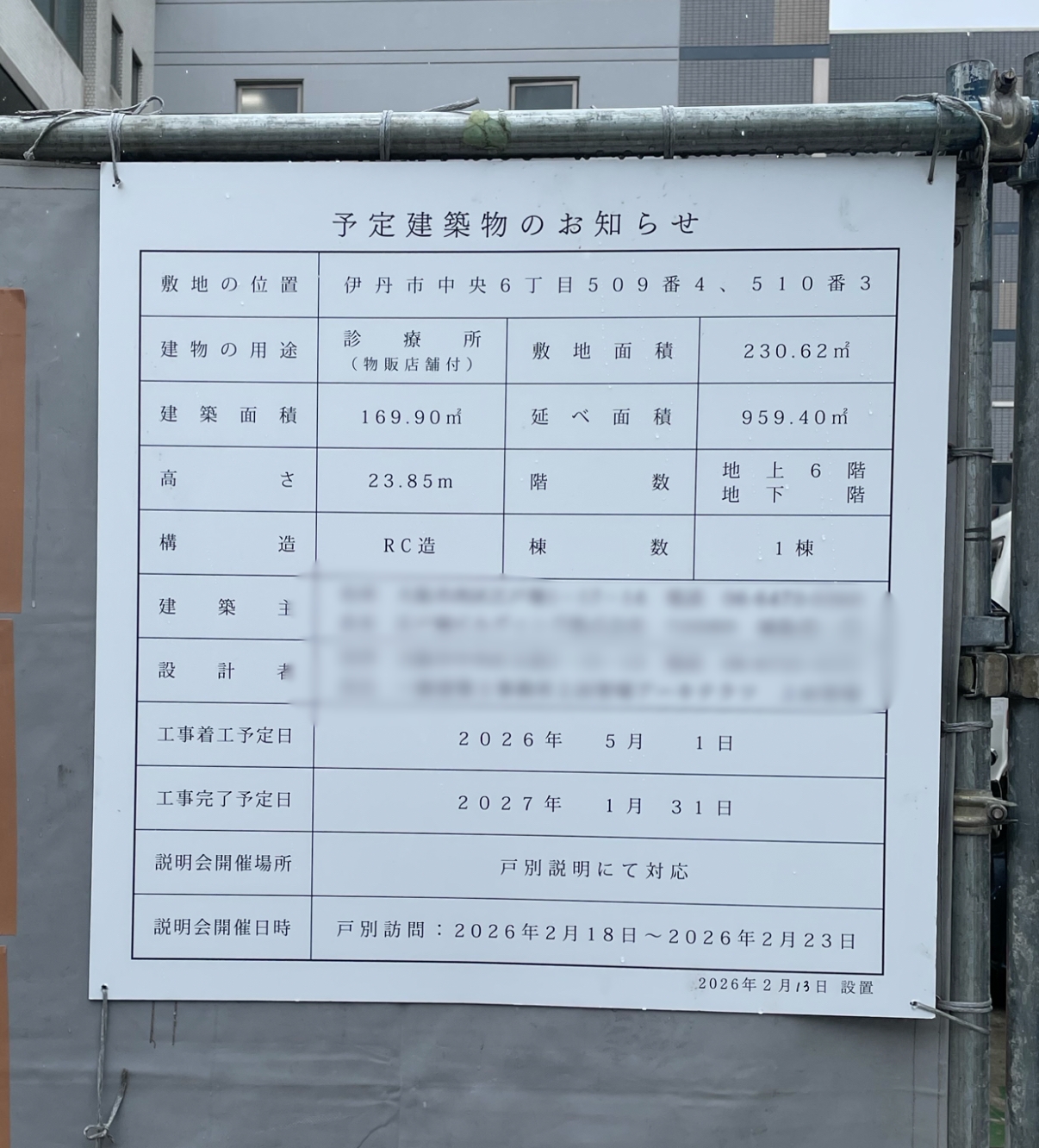 （仮称）伊丹メディカルセンター